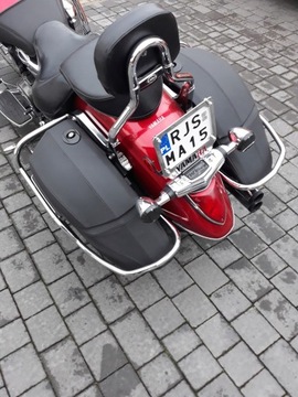 YAMAHA v STAR 950 XVS950 Reling sakw + gmol
