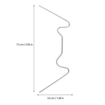ЗАЖИМ ДЛЯ ПРОВОЛОКИ ИЗ НЕРЖАВЕЮЩЕЙ СТАЛИ