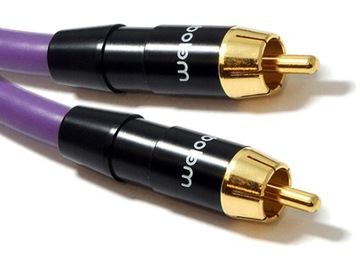 MELODIKA MDSW15 PURPLE RAIN KABEL DO SUBWOOFERA RCA - RCA CINCH OFC 1,5m
