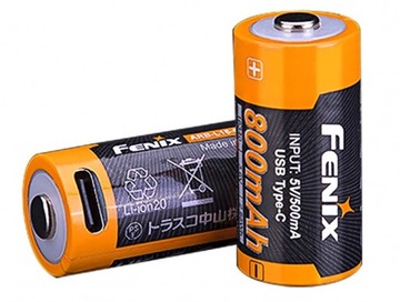 Akumulator Fenix USB ARB-L16U (16340 800mAh 3,6V)