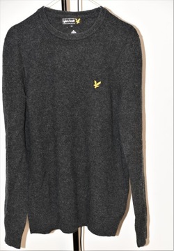 LYLE & SCOTT SWETER WEŁNA 100% LAMBSWOOL M