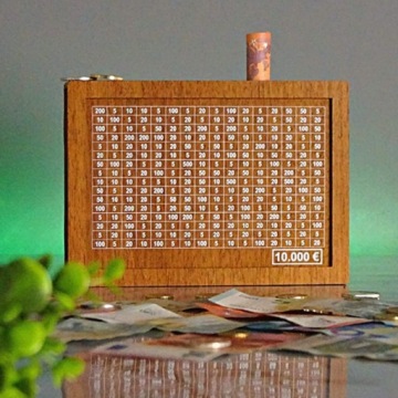 КОПИЛКА ДЕРЕВЯННАЯ ДЕНЕЖНАЯ КОРОБКА МАСТЕР ДИСПЛЕЙ многоразовый БАНК МОНЕТ БАНК