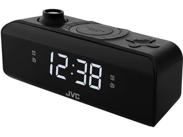 JVC RA-E211B Часы-радио для проектора, черные