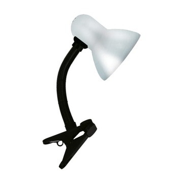 Lampka do czytania z klipsem 40W srebrna TOLA E27 CLIP Ideus 02856