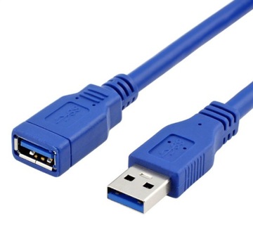 УДЛИНИТЕЛЬ USB 3.0 AM-AF БЫСТРЫЙ 1 м