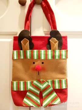 РОЖДЕСТВЕНСКИЙ СУМОК ПОДАРОЧНЫЙ СУМОК САНТА-КЛАУС