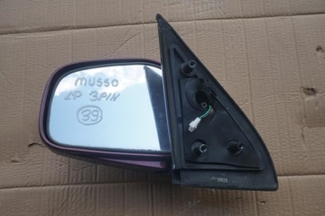 DAEWOO MUSSO ZRCÁTKO LEVÉ ČERVENÝ EVROPA