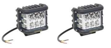 LAMPY REFLEKTORY ROBOCZE LED 2x 36W DOŚWIETLANIE