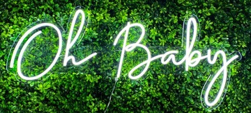 LED OH BABY INSTRATION, с подсветкой, 92x38см