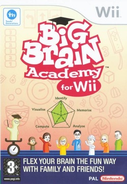 BIG BRAIN ACADEMY FOR WII NINTENDO WII