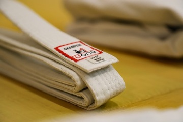 Белый костюм для дзюдо 140см/350GSM | Белый дзюдога | Сумка и ремень БЕСПЛАТНО!!!