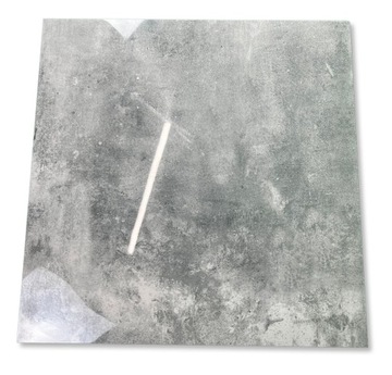 НАПОЛЬНАЯ ПЛИТКА ДЛЯ ВАННОЙ КОМНАТЫ КУХОННАЯ ПЛИТКА CHICAGO ТЕМНО-СЕРАЯ GRESSES 60X60 БЛЕСК