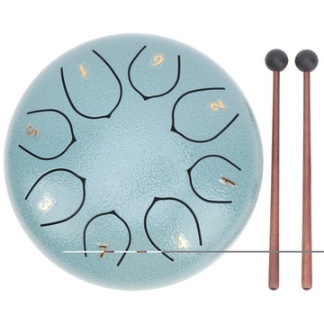 Языковой барабан 8 нот Лотос Эфирный санскрит