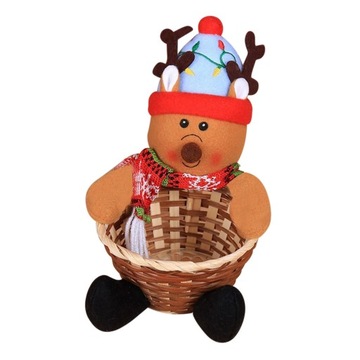 Basket Christmas Candy Bowl Christmas Candy S
