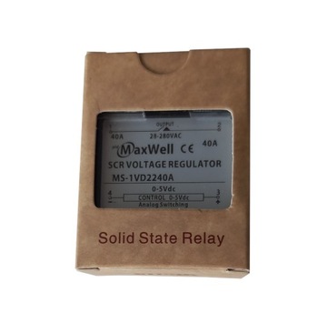 Полупроводниковое реле контроллера ССР 40А/280В 0-5В