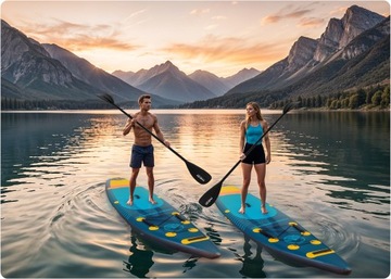 Deska SUP do pływania pompowana Paddle Reefbreak 350cm + wiosło i pompka