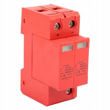 OGRANICZNIK OCHRONNIK PRZEPIĘĆ DC1000V 2P 20KA-40KA