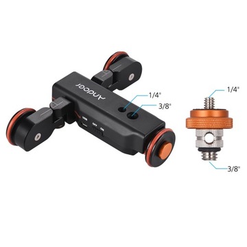 Andoer L4 PRO Motorized Camera Video Dolly with