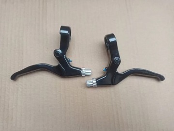 1 pair Aluminum alloy bicycle brake handle mountain bike brake lever univer