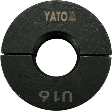 MATRYCE ZAPASOWE U16 mm DO ZACISKARKI DO RUR YATO