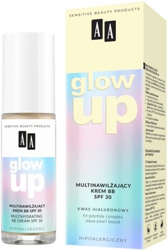 AA Glow Up Multinawilżający krem SPF30 BB 30ml