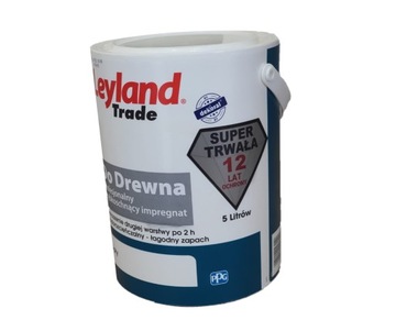 Leyland 5l farba biała drewno DREWNOCHRON DEKORAL