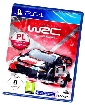 Wyścigi WRC GENERATIONS PS4 PS5 Nowa Pudełkowa PO POLSKU
