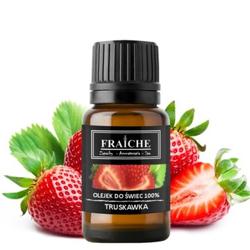 ZAPACH DO ŚWIEC PARAFIN WOSK OLEJEK 10ml TRUSKAWKA DIY