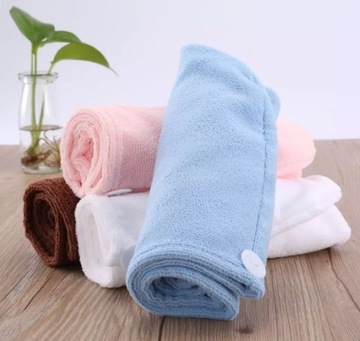 4x ПОЛОТЕНЦА ДЛЯ ВОЛОС ТЮРБАН ИЗ МИКРОФИБРЫ