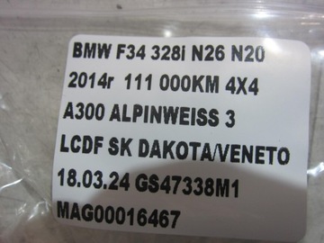 BMW 3 F34 F22 F30 F80 SENZOR NÁRAZŮ PŘEDNÍ USA 9196042 65779196042