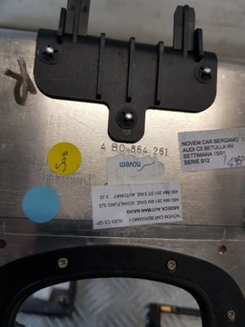 DEKORY RAMKI KONSOLI TUNELU ŚRODKOWEGO DREWNO AUDI A6 C5 SEDAN