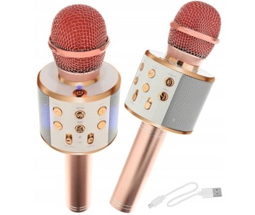 Беспроводной микрофон Караоке Bluetooth-динамик различных цветов