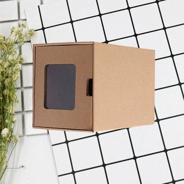 КОРОБКА ДЛЯ ОБУВИ ИЗ ТОЛСТОЙ БУМАГИ 30Х21СМ