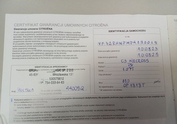 Citroen C3 Aircross  I Crossover Facelifting 1.2 PureTech 110KM 2023 Citroen C3 Aircross 177 Shine 110 KM I wl. GWARANCJA FV23 1.2, zdjęcie 33