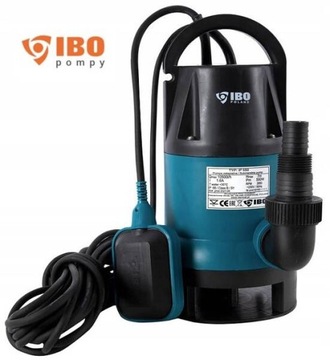 POMPA ZATAPIALNA ZANURZENIOWA IBO IP 550 550W Z PŁYWAKIEM 175 l/min