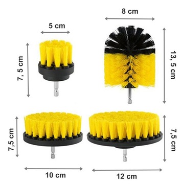 ЩЕТКИ ДЛЯ ОЧИСТКИ ДЛЯ ДРЕЛЫ И ОТВЕРТКИ 4 ШТ.