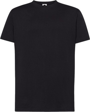 Koszulka męska krótki 100% bawełna czarny