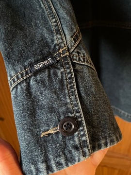 ESPTIT płaszczyk kurtka jeans retro vintage /M/