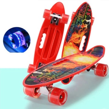 СВЕТЯЩИЕСЯ СВЕТОДИОДНЫЕ КОЛЕСА FISZKA SKATEBOARD НОВАЯ КОЛЛЕКЦИЯ