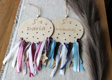 Сертификат на день рождения Ловец снов Подарок на крещение Сувенир годовалому ребенку