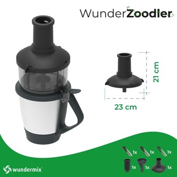 WunderZoodler + СЛАЙСЕР для Thermomix TM6 TM5
