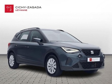Seat Arona Crossover Facelifting 1.0 TSI 110KM 2022 Seat Arona serwis ASO 1.0TSI 110KM bezwypadkowy pakiety FullLink alufelgi, zdjęcie 6