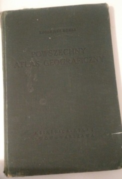 Powszechny atlas geograficzny Romer 1928 cel charytatywny
