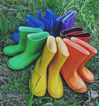 Детские канавки, легкие резиновые ботинки для детей сухой ноги плотно