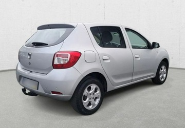 Dacia Sandero II Hatchback 5d TCe  90KM 2015 Dacia Sandero BDB stan - klima - hak - tempomat - czujniki z tylu Benzyna, zdjęcie 4