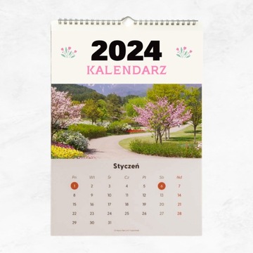 Kalendarz 13 Planszowy A3 (420x297mm) - 50sztuk.