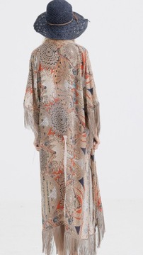 ДЛИННОЕ ШИФОНОВОЕ ПОКРЫТИЕ С бахромой ПАРЕО БОХО