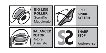 Kołowrotek Lineaeffe Vigor Comando 6000 RD 1BB