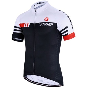 T-SHIRT KOSZULKA ROWEROWA MĘSKA X-TIGER Z KIESZENIAMI WIOSNA LATO 5XL