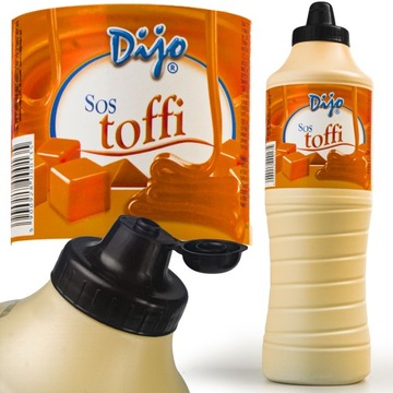 Sos Polewa do Lodów DIJO Topping 1kg Toffi Toffe